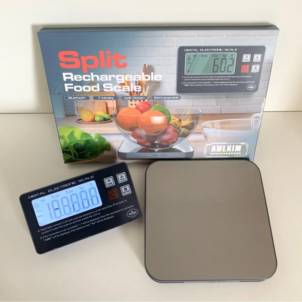 Bluetooth Digital Electric Scale wireless rechargeable